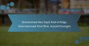 Mohammad Abu Zayd: Klub-Erfolge, Internationale Einsätze, Auszeichnungen