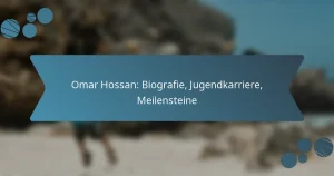 Omar Hossan: Biografie, Jugendkarriere, Meilensteine